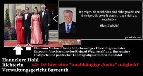 Hannelore Hohl - Richterin am Verwaltungsgericht Bayreuth